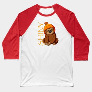 Shiny Firefly Sloth Baseball T-Shirt